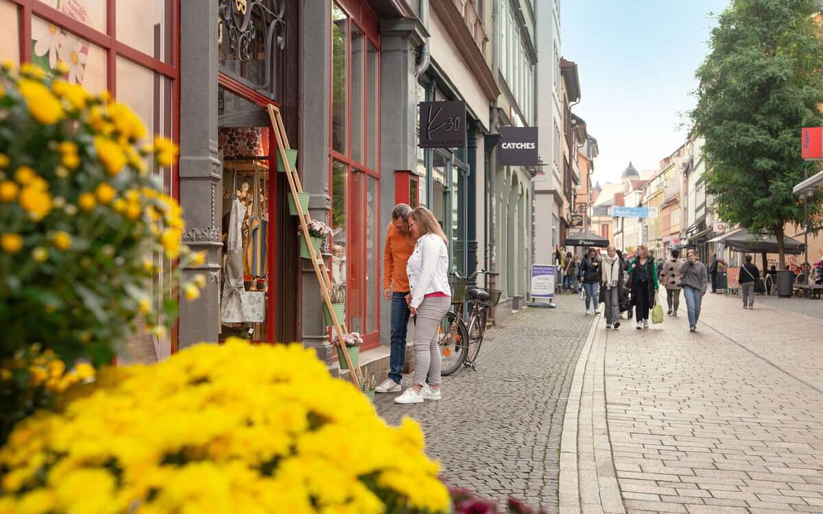 Einkaufsbummel in Eisenach