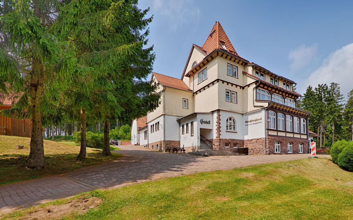 Das Spießberghaus am Rennsteig von aussen
