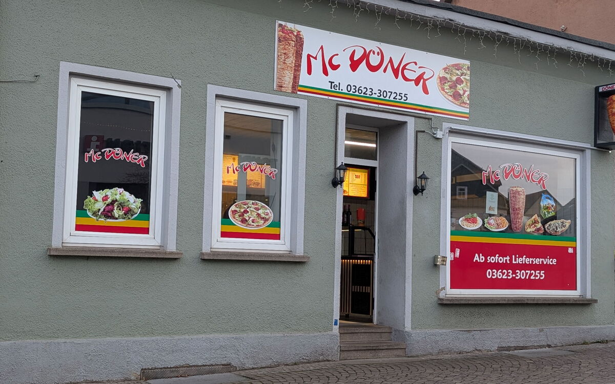 Aussenansicht MC Döner in Friedrichroda