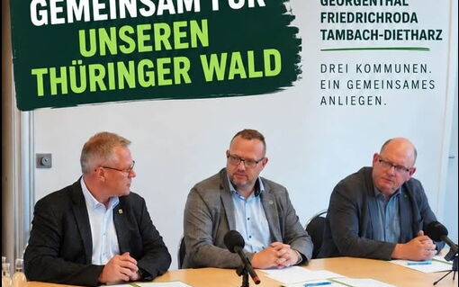 Bürgermeister Friedrichroda, Georgenthal, Tambach-Dietharz unterschreiben Petition