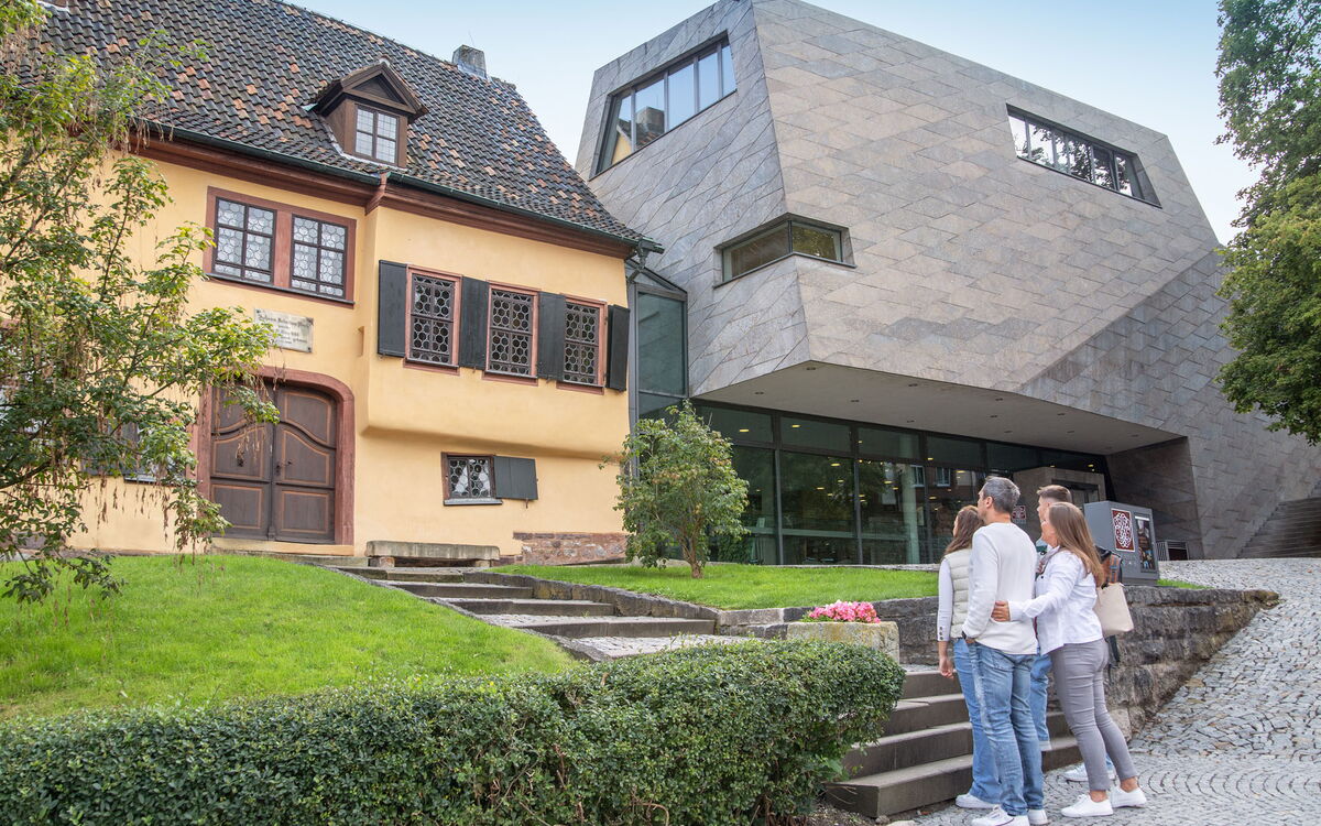 Das Bachhaus in Eisenach von außen
