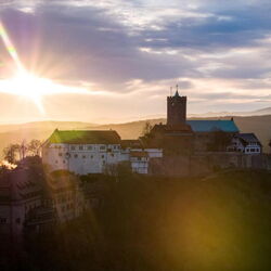Wartburg im Sonnenaufgang © Moritz Kertzscher