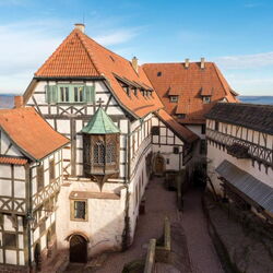 Wartburg Eisenach, Burghof © Moritz Kertzscher