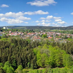 Blick auf Finsterbergen