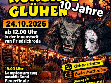 Ankündigung Kürbisse glühen