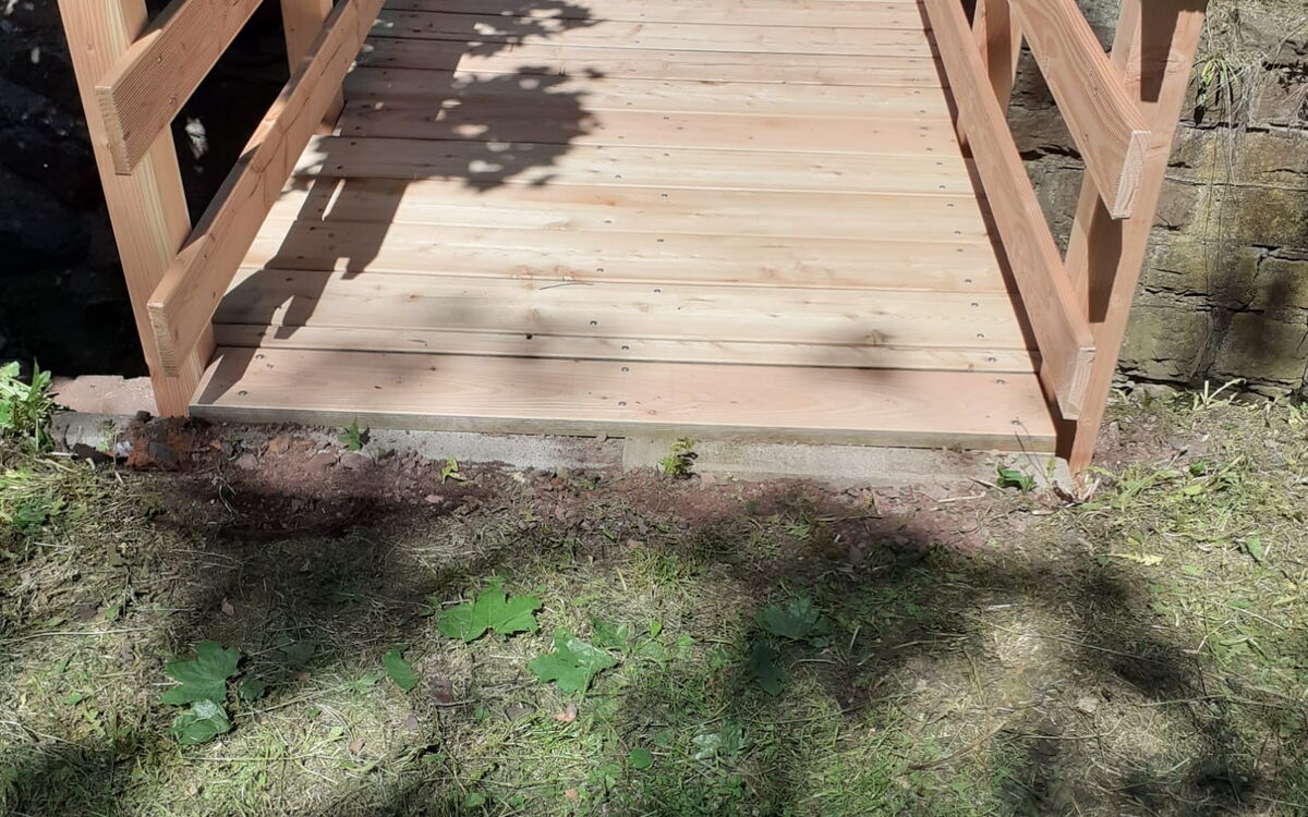 Brücke am "Schweizer Hof" im Ortsteil Ernstroda