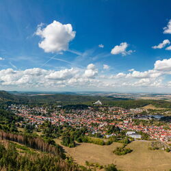 Friedrichroda - Panoramaaufnahme