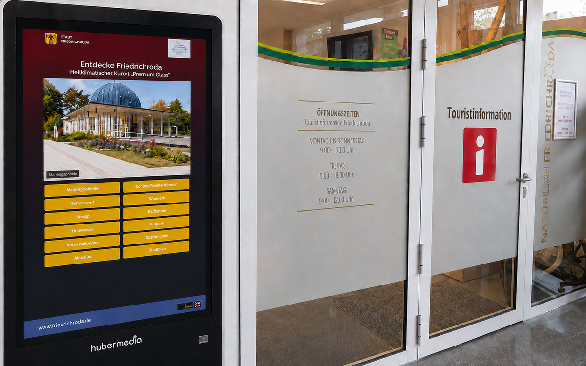 Eingang und Infoterminal TI
