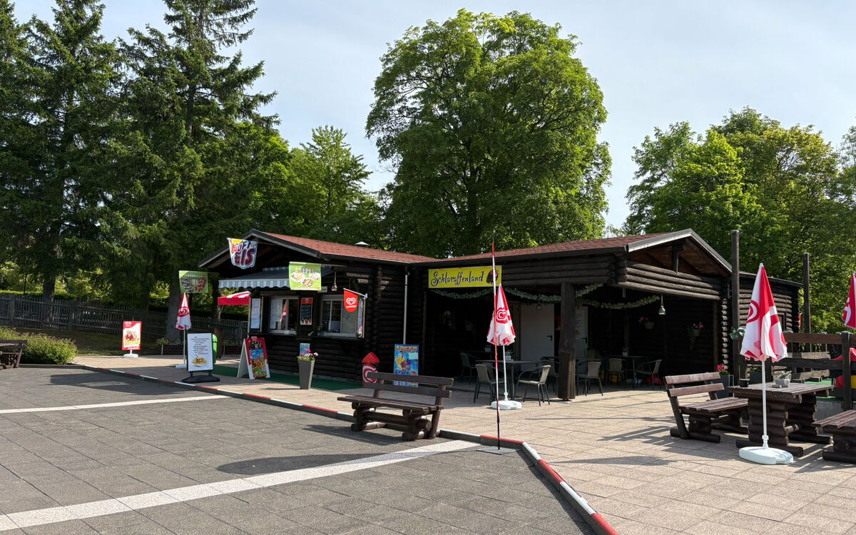 Kiosk im Freibad Finsterbergen